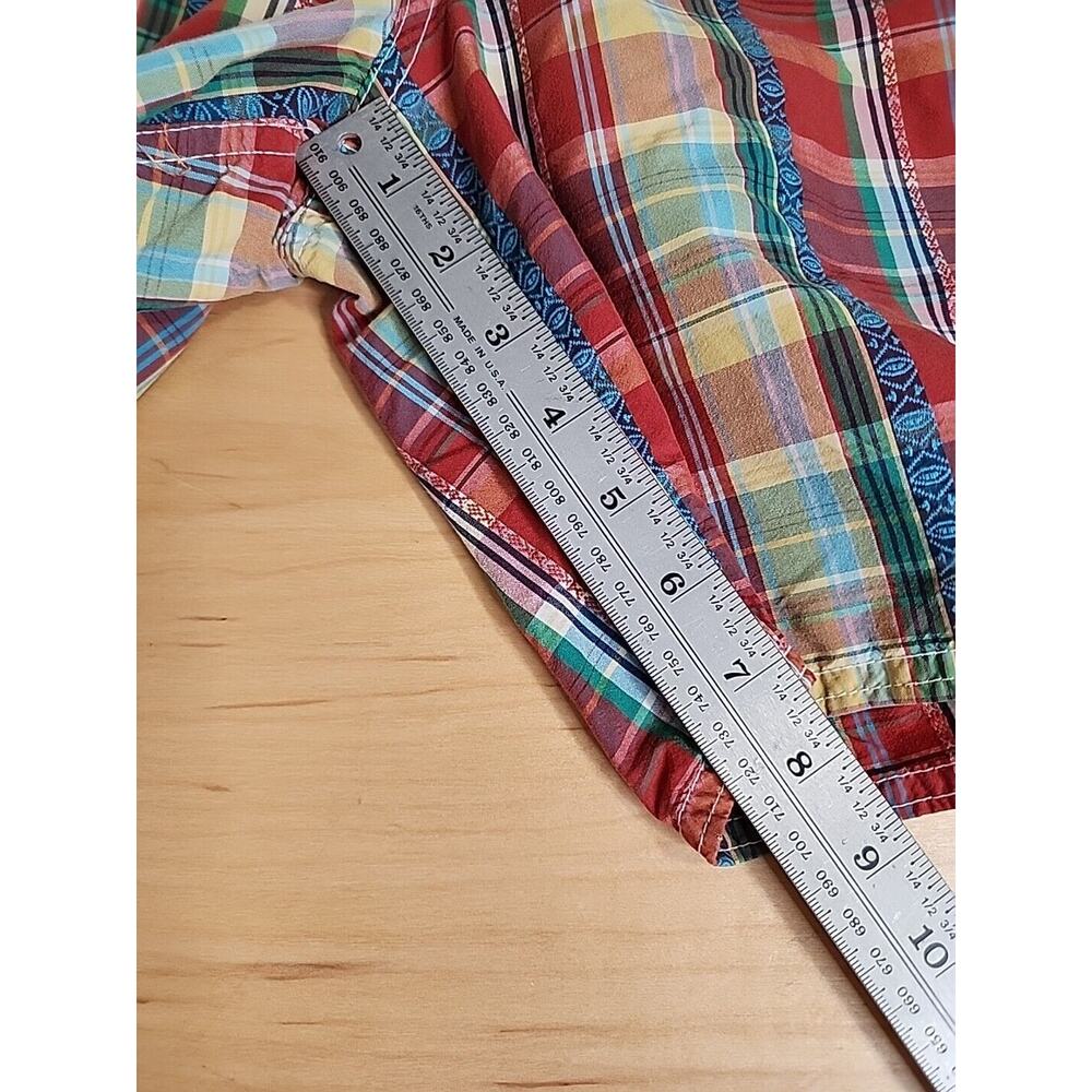 Polo Ralph Lauren Mens Shorts Rope Tie Front Plaid XLarge Preppy, College, beach - Picture 8 of 9